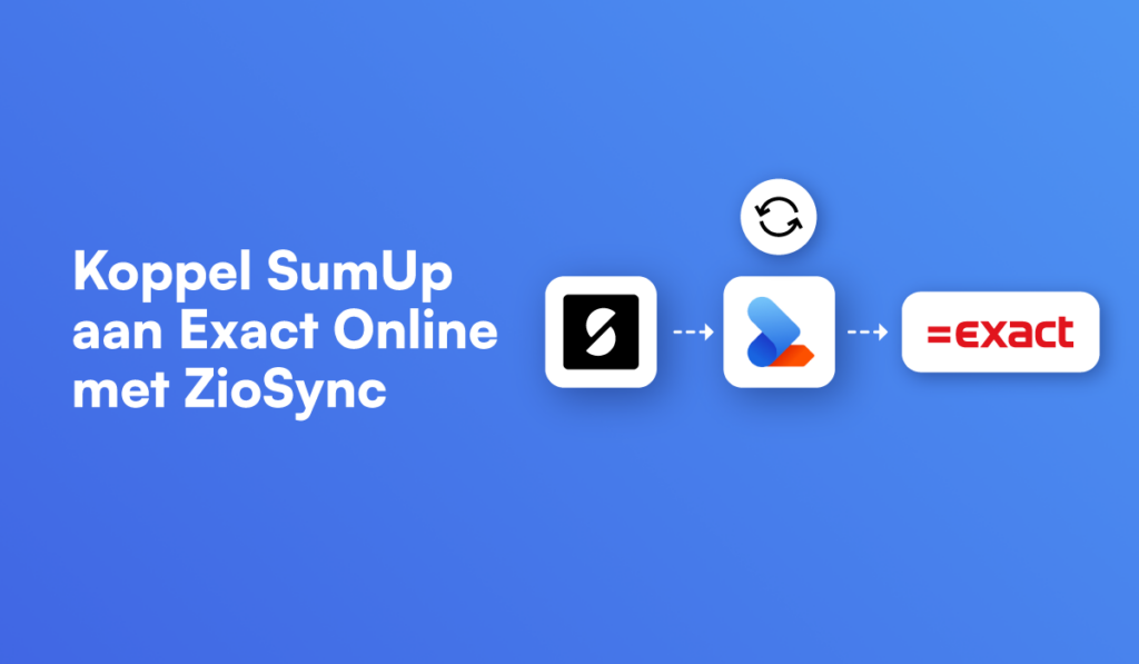 Koppel SumUp aan Exact Online met ZioSync