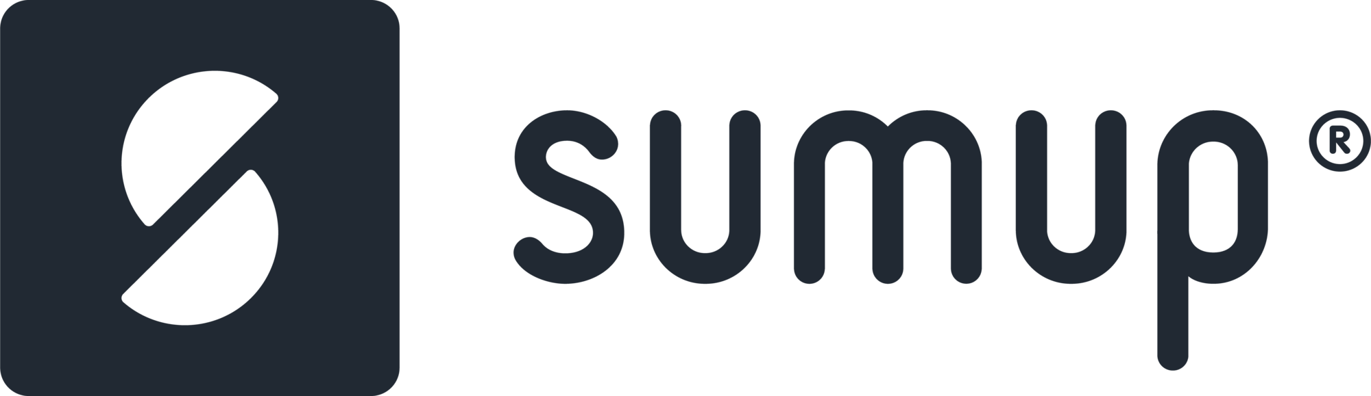 SumUp logo met registratieteken