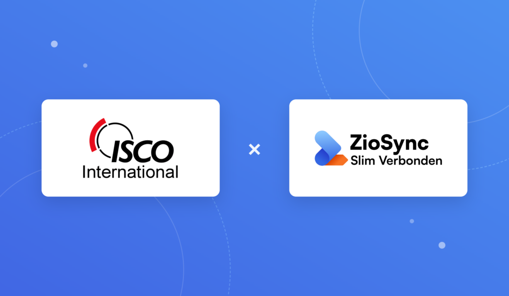 ZioSync logo naast het Cisco International logo